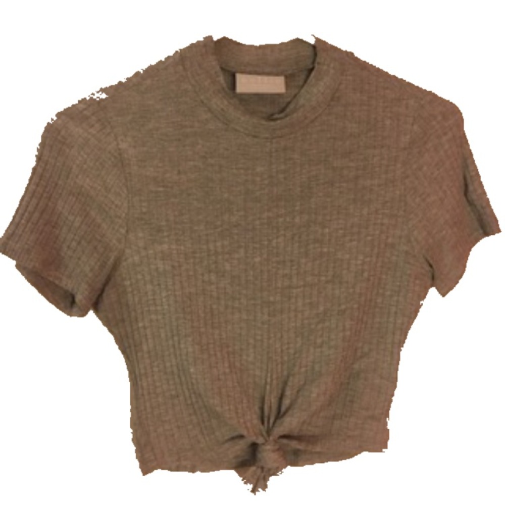 PacSun Knot Tie Crop Top